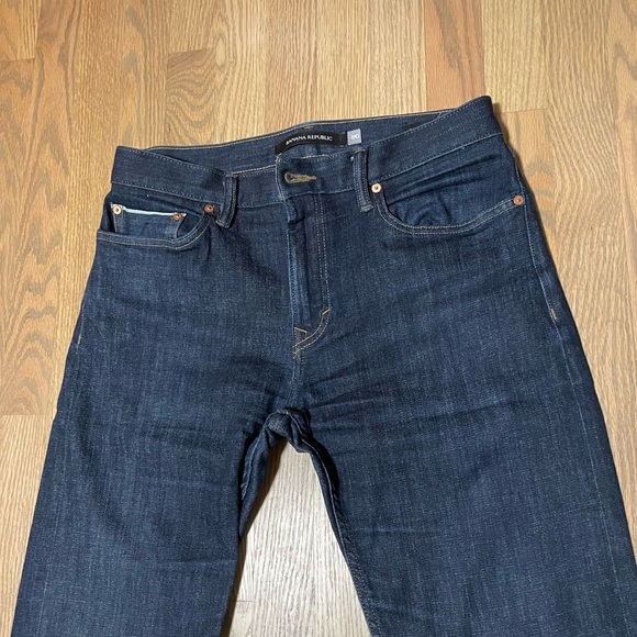Banana Republic slim rapid movement denim. Stretch - Picture 3 of 7